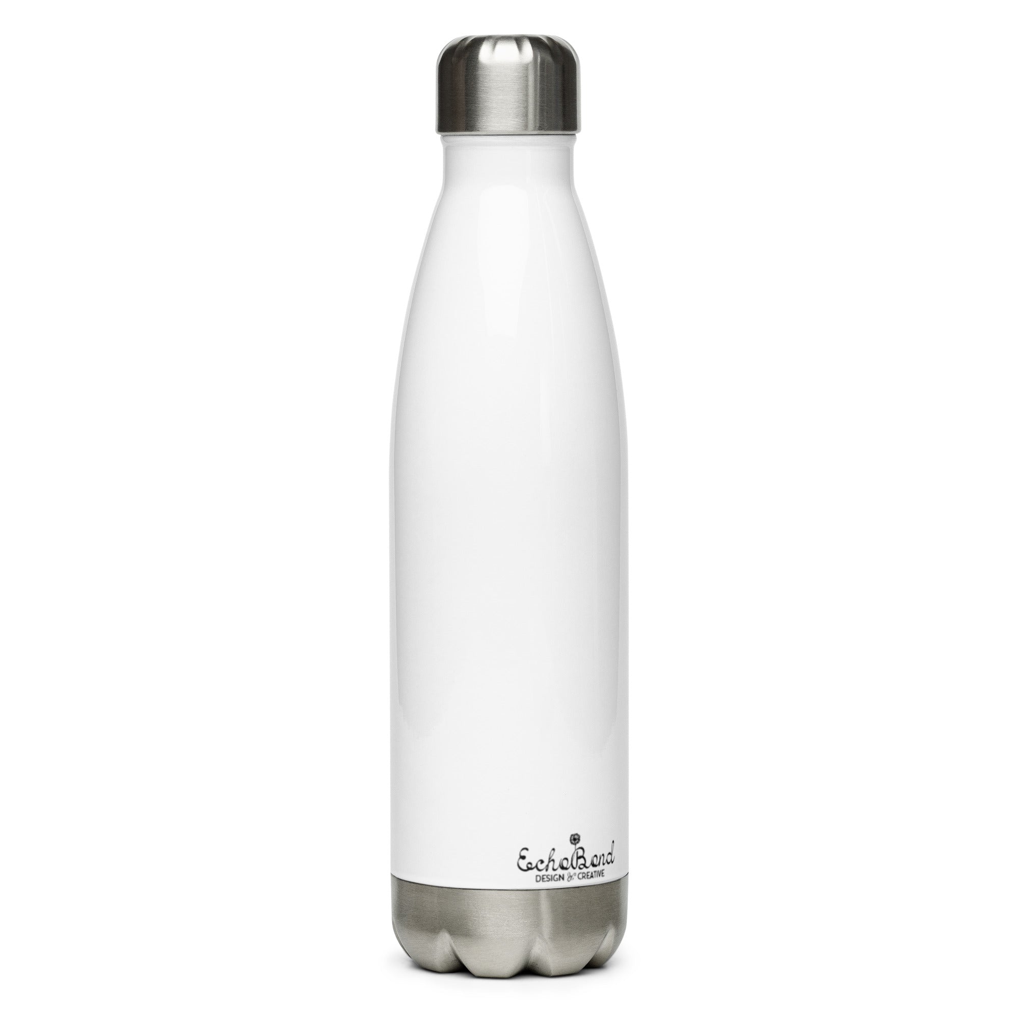 Black Cat Cafe Stainless Steel Water Bottle