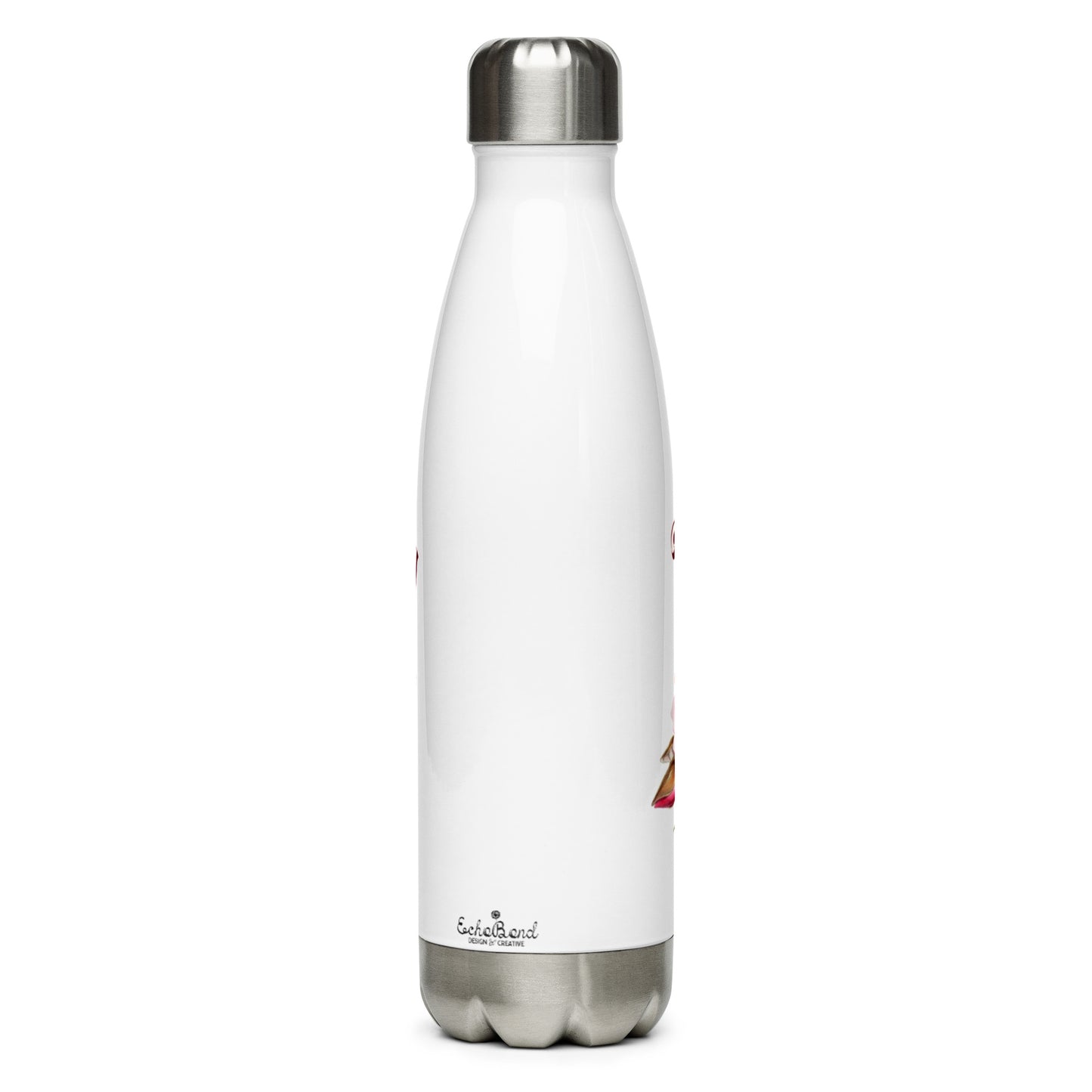 Long Beach MS Floral Stainless Steel Water Bottle