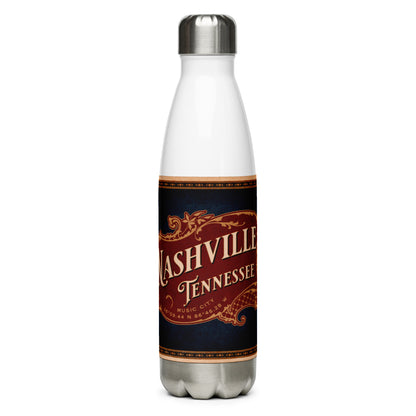 Nashville TN Stainless Steel Water Bottle