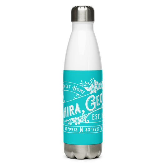 Hahira GA Teal Stainless Steel Water Bottle