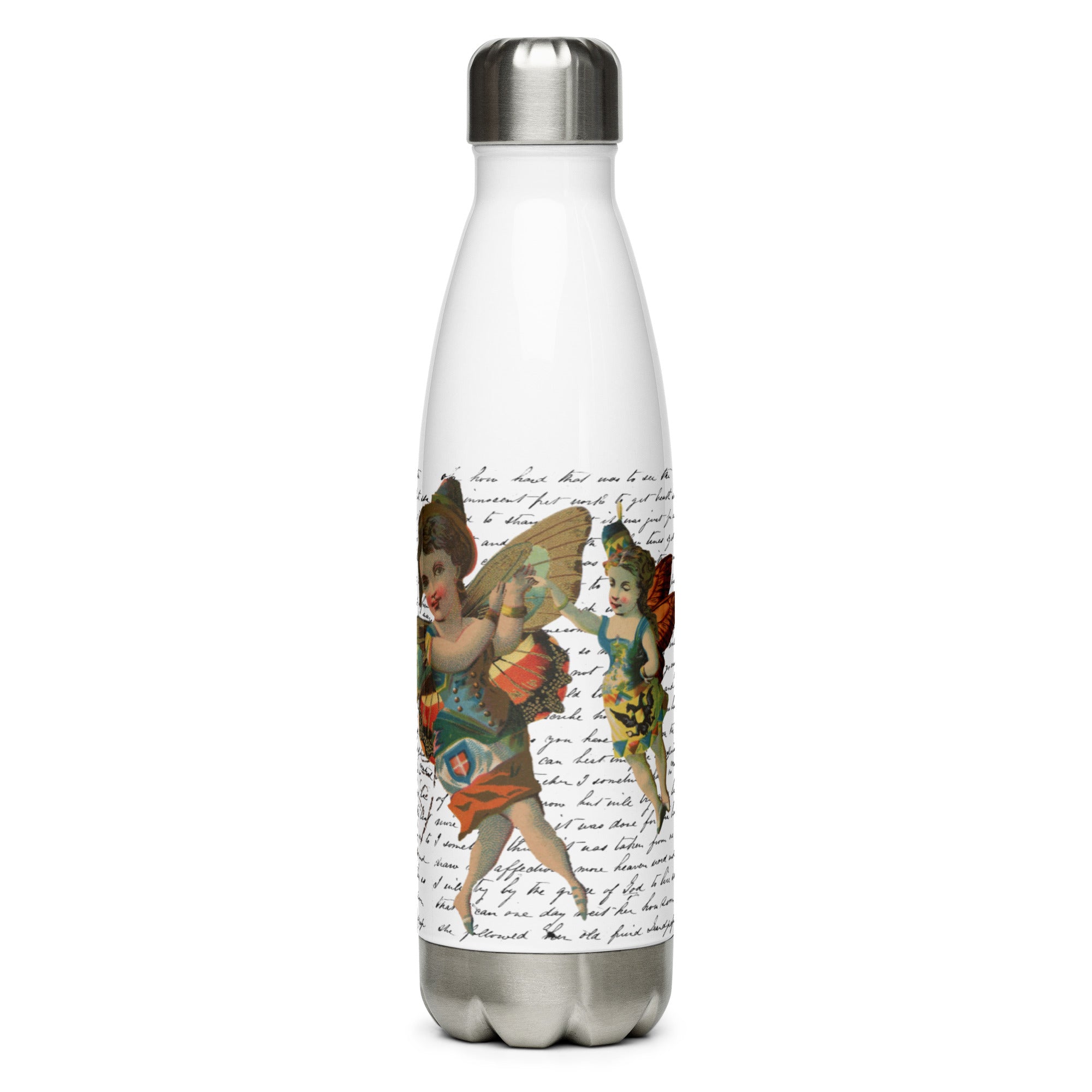 Fairy Vintage Ladies Stainless Steel Water Bottle