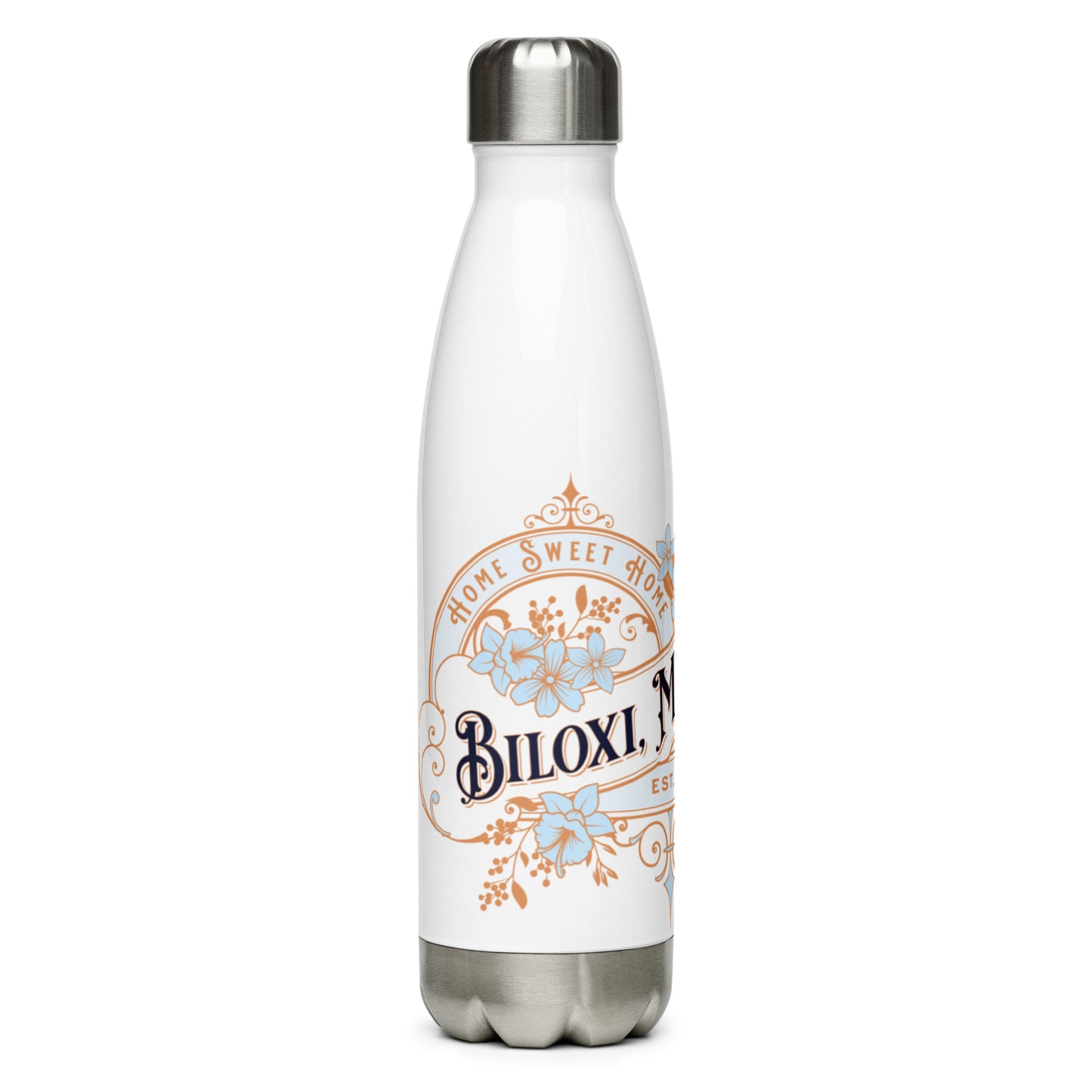 Biloxi MS Stainless Steel Water Bottle