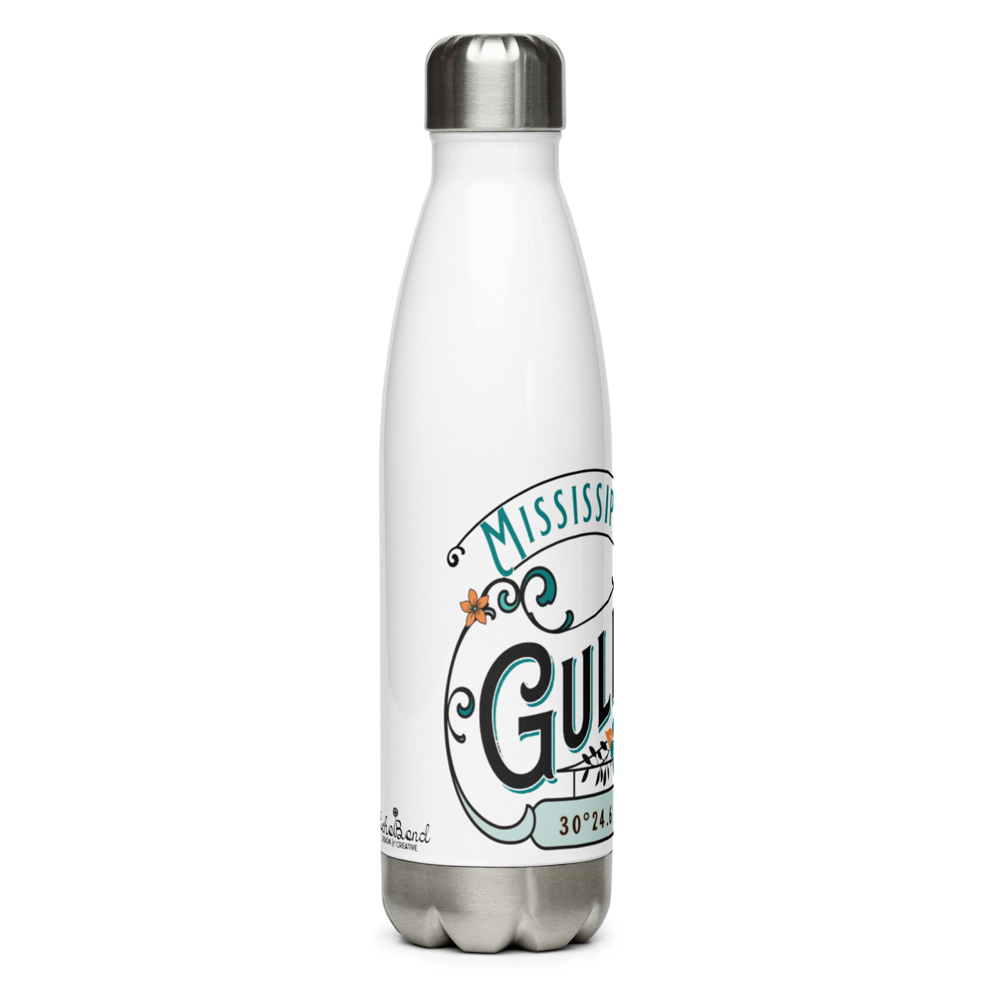 Gulfport MS Stainless Steel Water Bottle