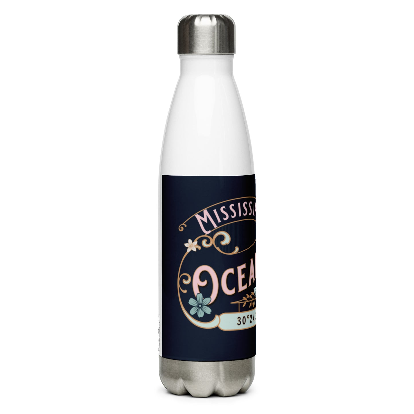 Ocean Springs MS Stainless Steel Water Bottle